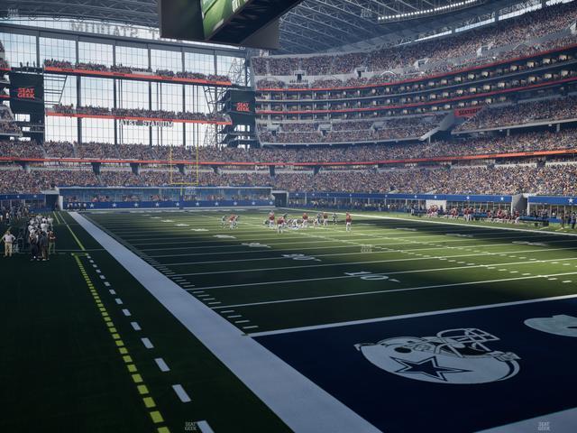 AT&T Stadium - Section 101 Seat View