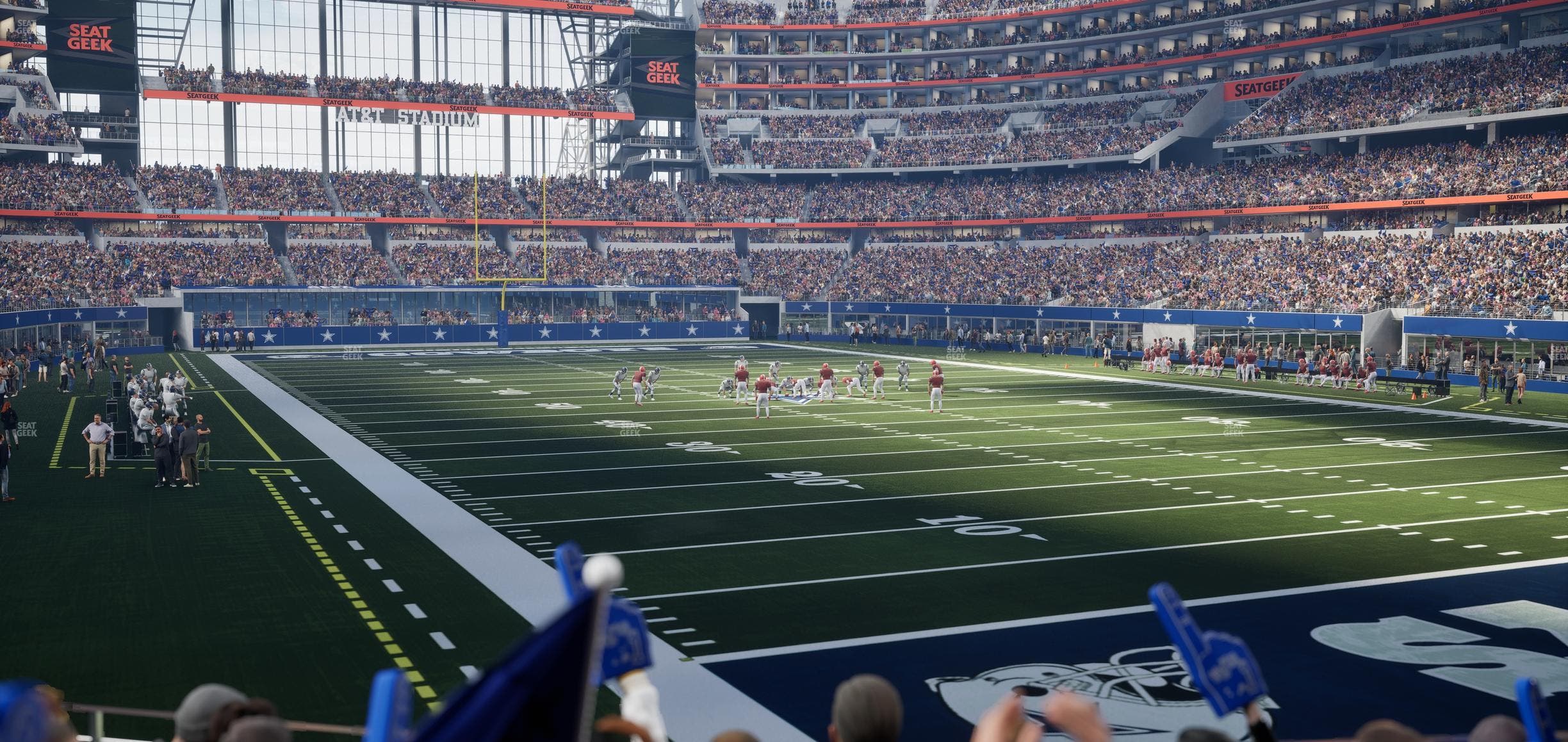 AT&T Stadium - Section 101 Seat View
