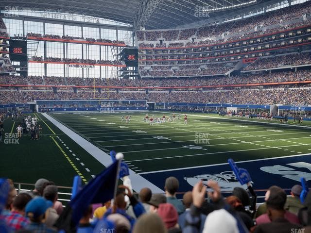 AT&T Stadium - Section 101 Seat View