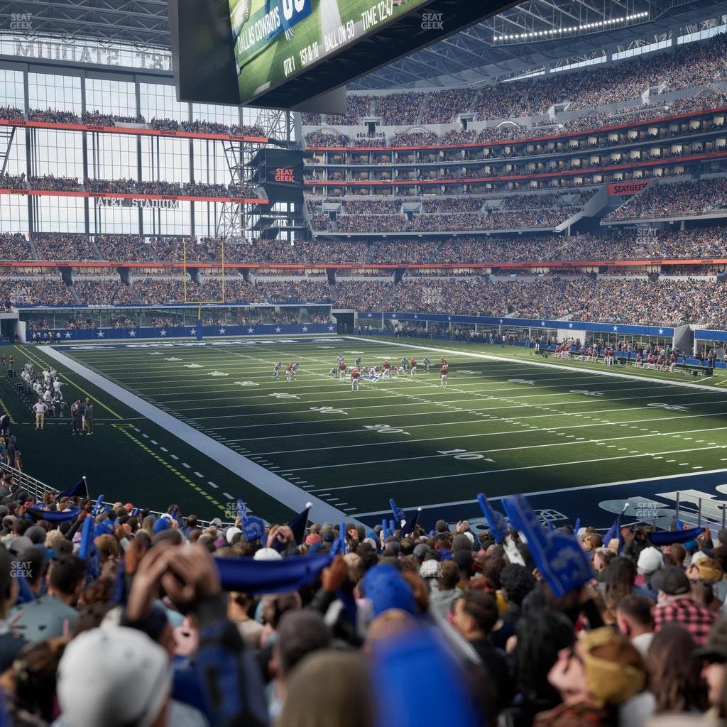 AT&T Stadium - Section 101 Seat View