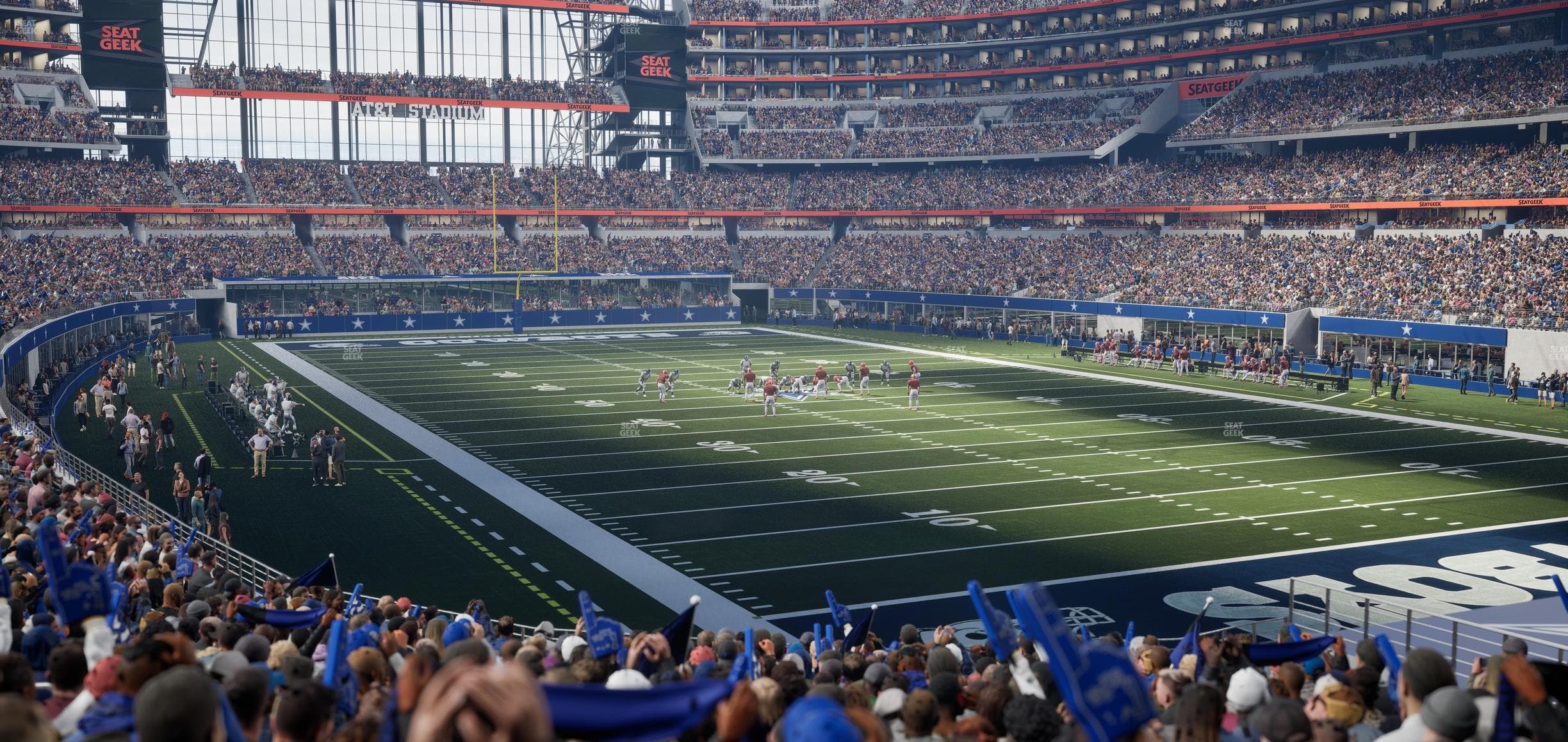 AT&T Stadium - Section 101 Seat View