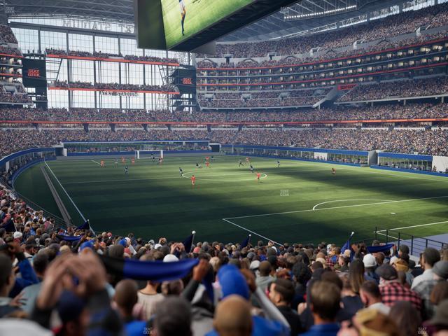 AT&T Stadium - Section 101 Seat View