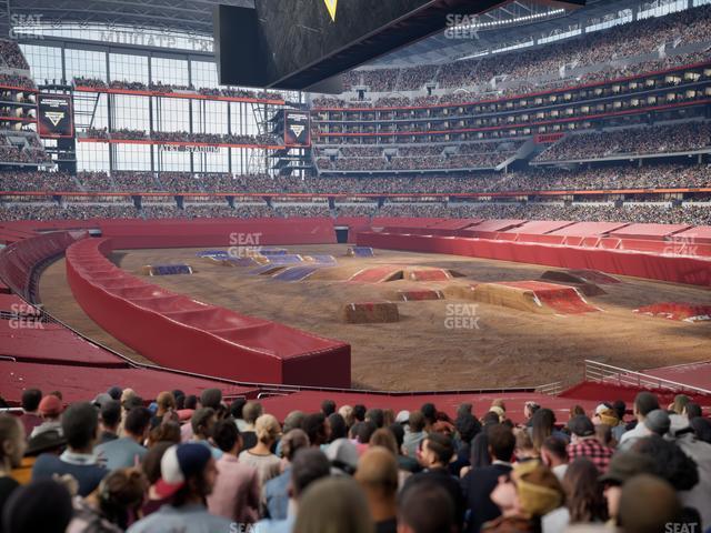 AT&T Stadium - Section 101 Seat View AT&T Stadium - Section 101 Seat View