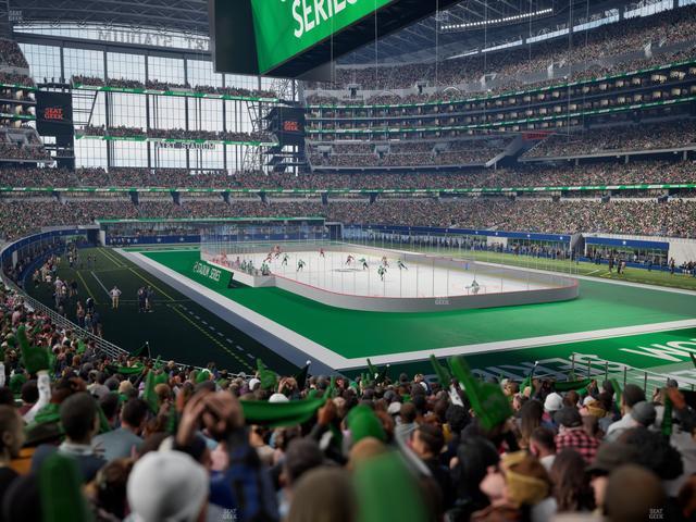 AT&T Stadium - Section 101 Seat View