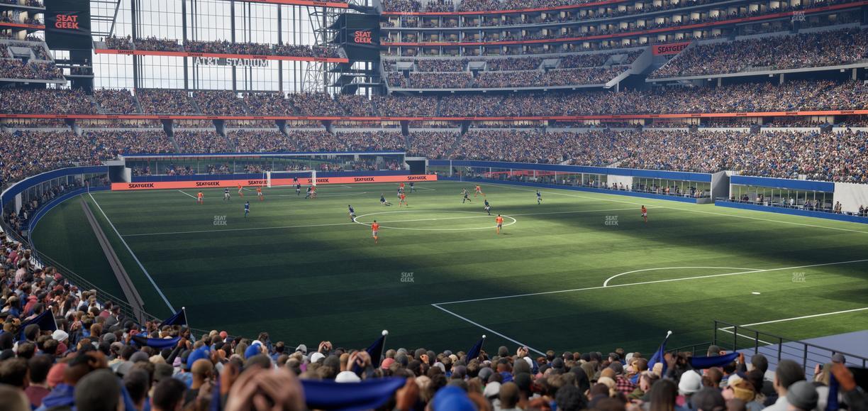 AT&T Stadium - Section 101 Seat View