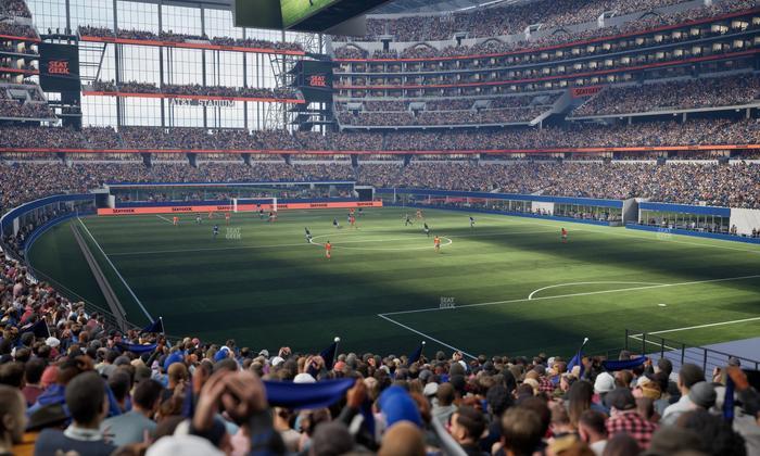 AT&T Stadium - Section 101 Seat View