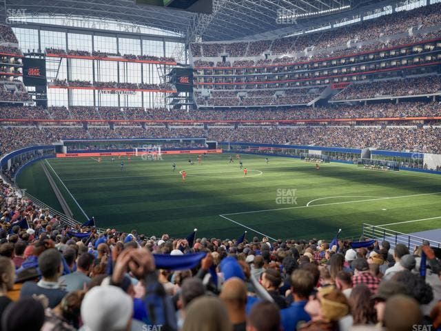 AT&T Stadium - Section 101 Seat View