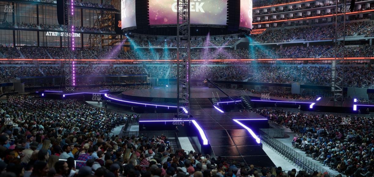 AT&T Stadium - Section 102 Seat View