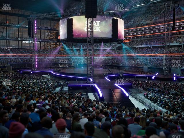 AT&T Stadium - Section 102 Seat View