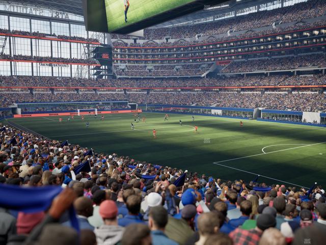 AT&T Stadium - Section 102 Seat View