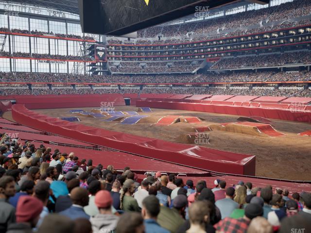 AT&T Stadium - Section 102 Seat View AT&T Stadium - Section 102 Seat View