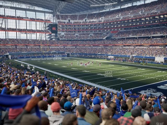 AT&T Stadium - Section 102 Seat View