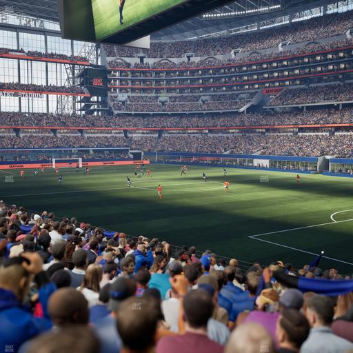 AT&T Stadium - Section 102 Seat View