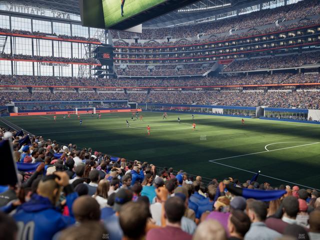 AT&T Stadium - Section 102 Seat View