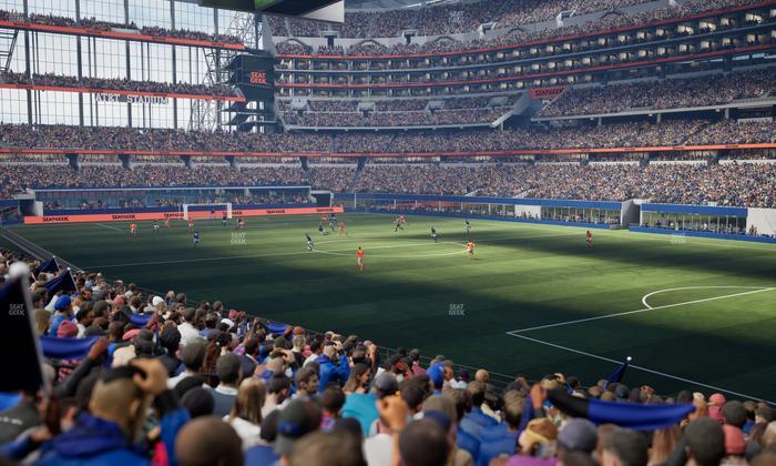 AT&T Stadium - Section 102 Seat View