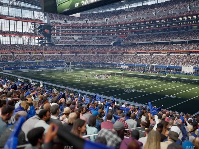 AT&T Stadium - Section 103 Seat View AT&T Stadium - Section 103 Seat View