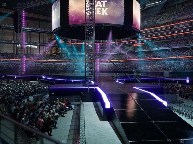 AT&T Stadium - Section 103 Seat View