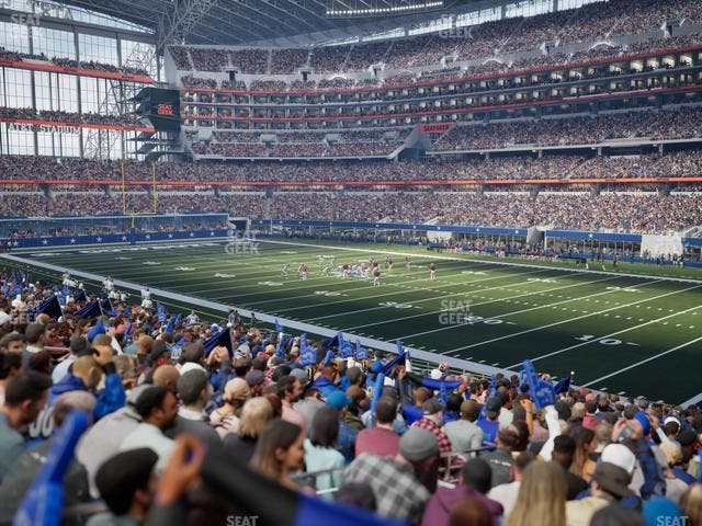 AT&T Stadium - Section 103 Seat View