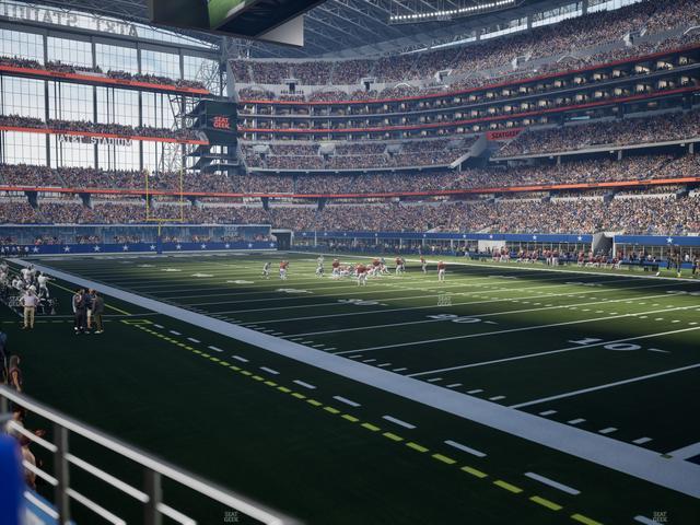 AT&T Stadium - Section 103 Seat View