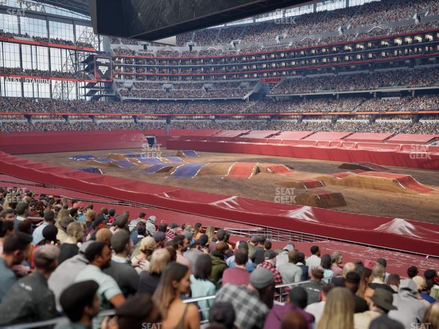 AT&T Stadium - Section 103 Seat View AT&T Stadium - Section 103 Seat View