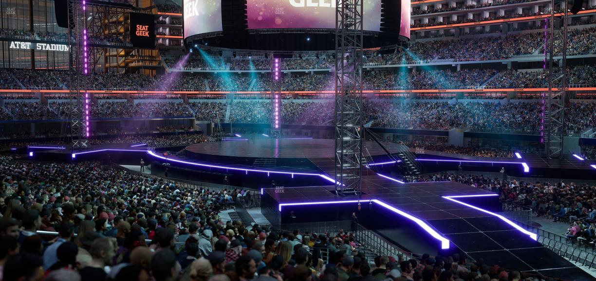 AT&T Stadium - Section 103 Seat View