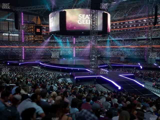 AT&T Stadium - Section 103 Seat View