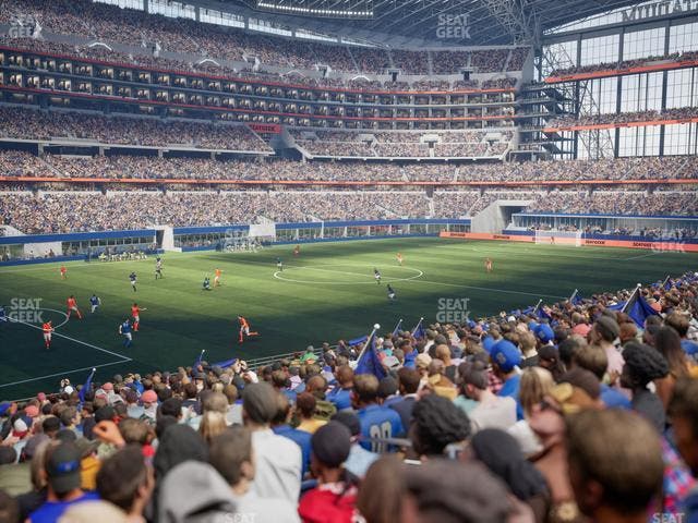 AT&T Stadium - Section 118 Seat View