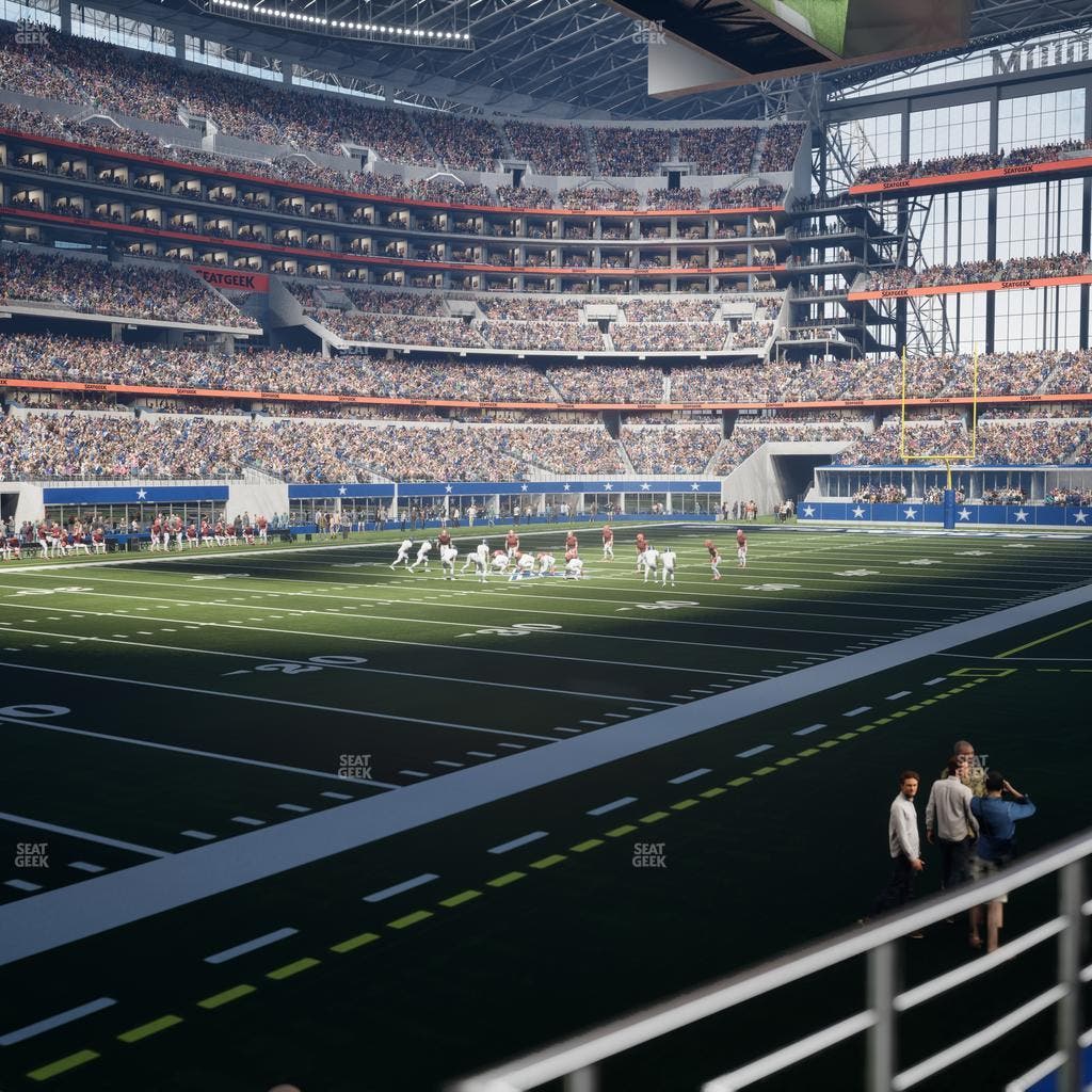 AT&T Stadium - Section 118 Seat View