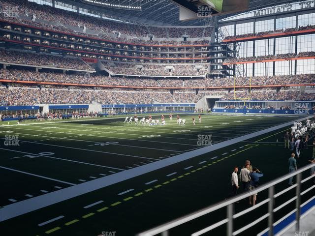 AT&T Stadium - Section 118 Seat View