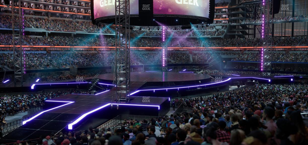 AT&T Stadium - Section 118 Seat View