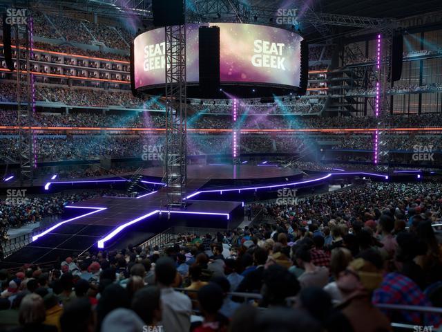 AT&T Stadium - Section 118 Seat View