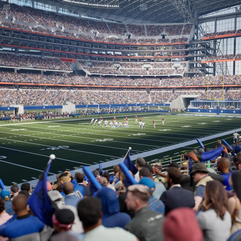 AT&T Stadium - Section 118 Seat View