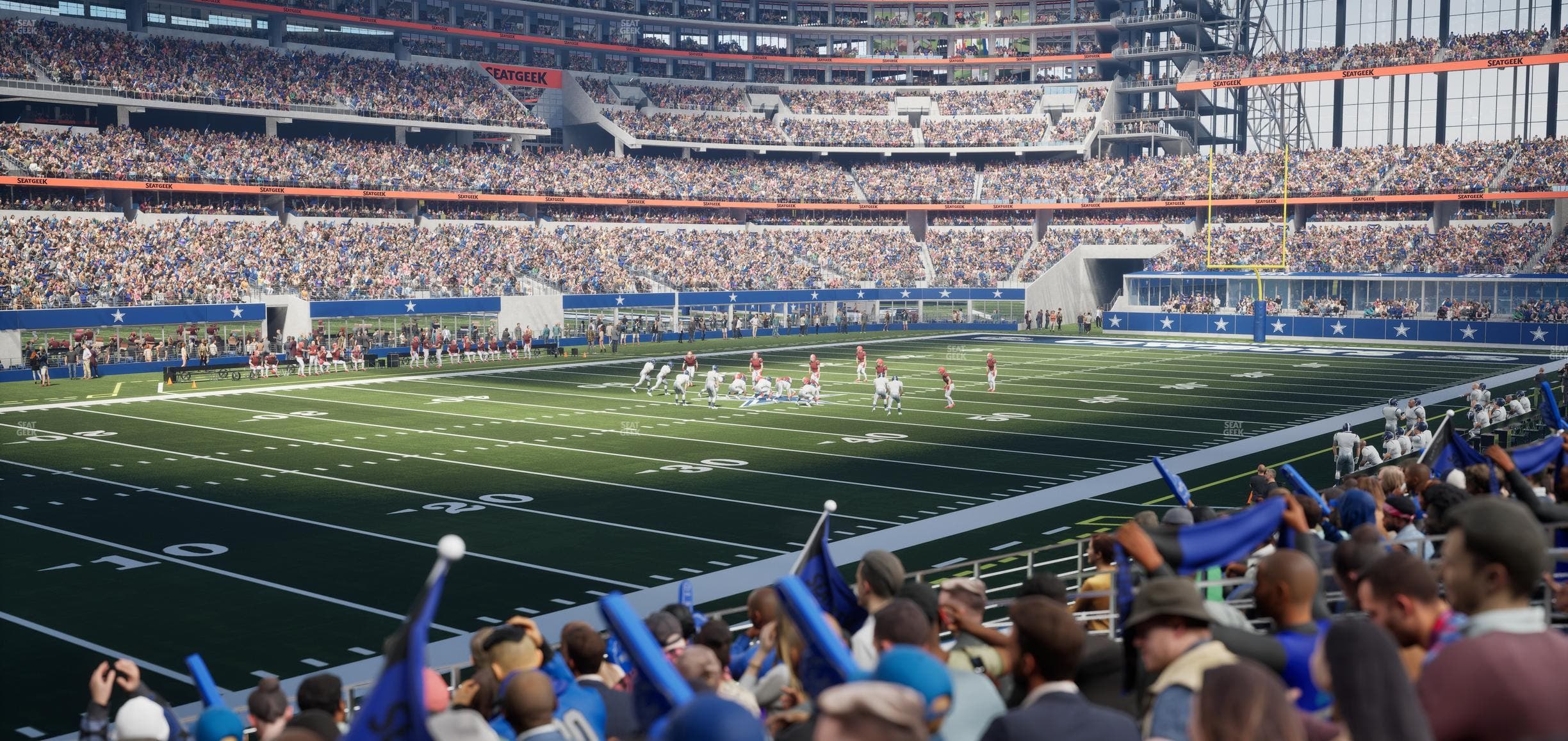 AT&T Stadium - Section 118 Seat View