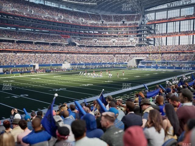 AT&T Stadium - Section 118 Seat View