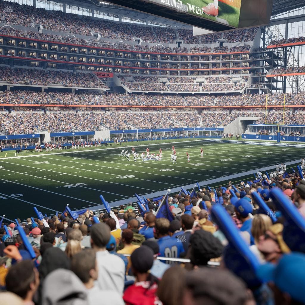 AT&T Stadium - Section 118 Seat View