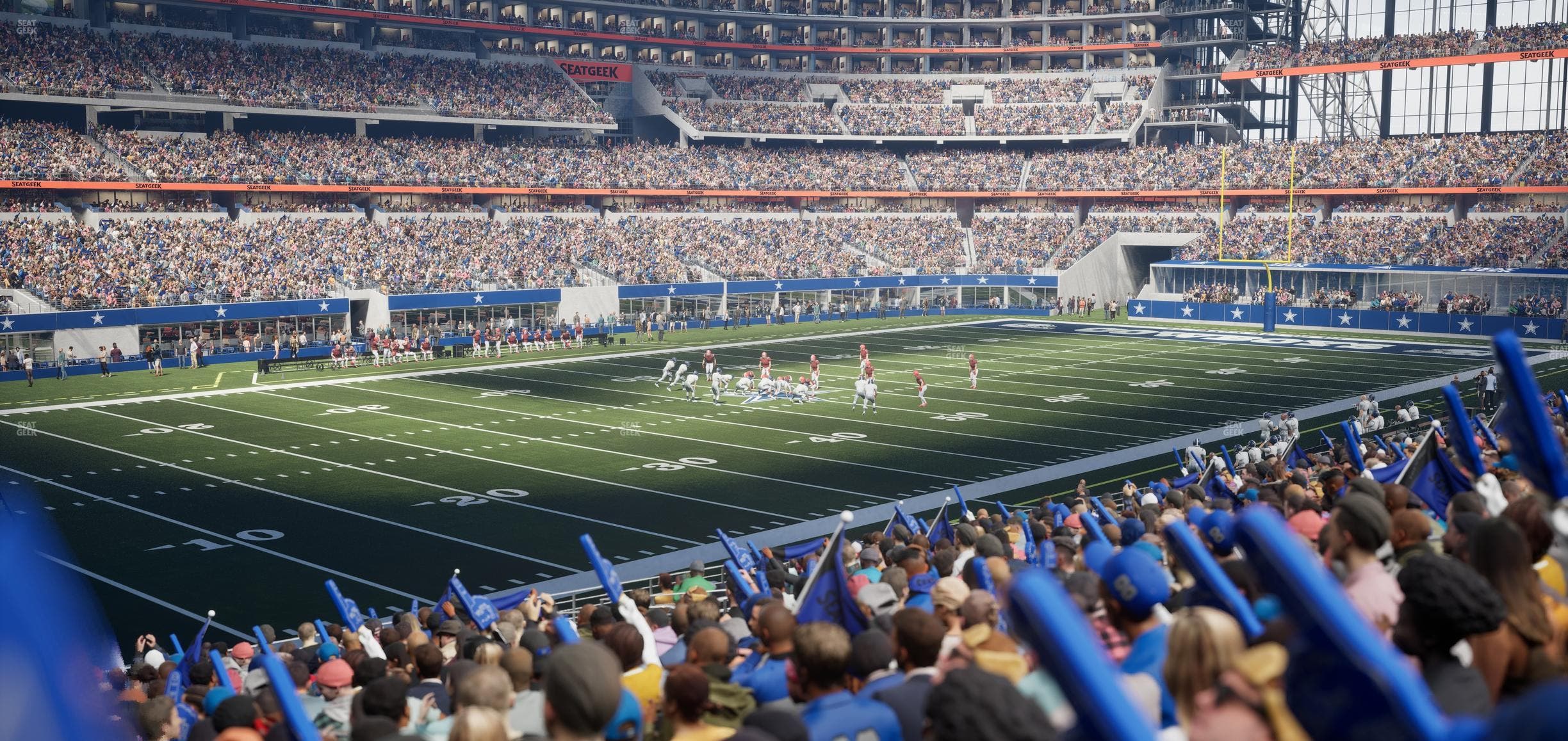 AT&T Stadium - Section 118 Seat View