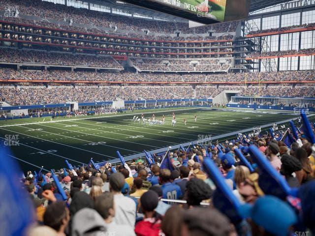 AT&T Stadium - Section 118 Seat View AT&T Stadium - Section 118 Seat View