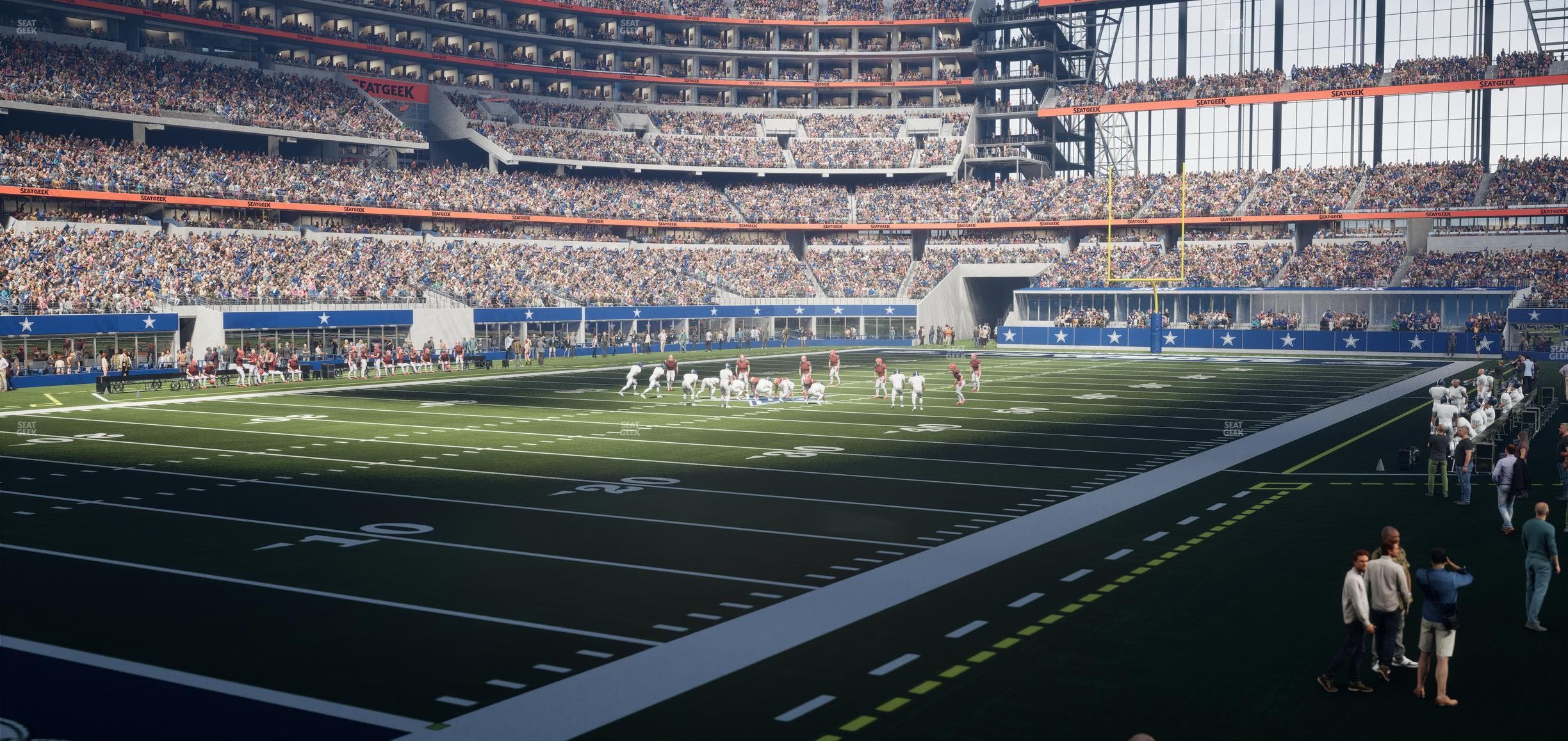 AT&T Stadium - Section 119 Seat View