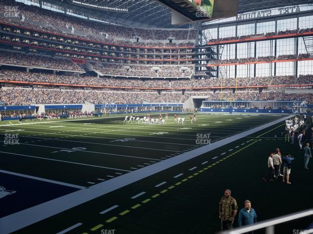AT&T Stadium - Section 119 Seat View