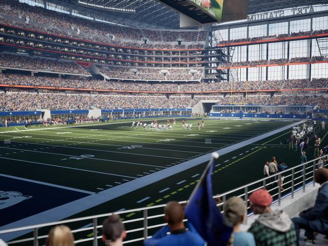 AT&T Stadium - Section 119 Seat View