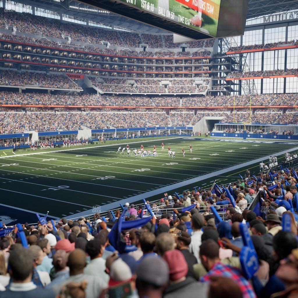 AT&T Stadium - Section 119 Seat View