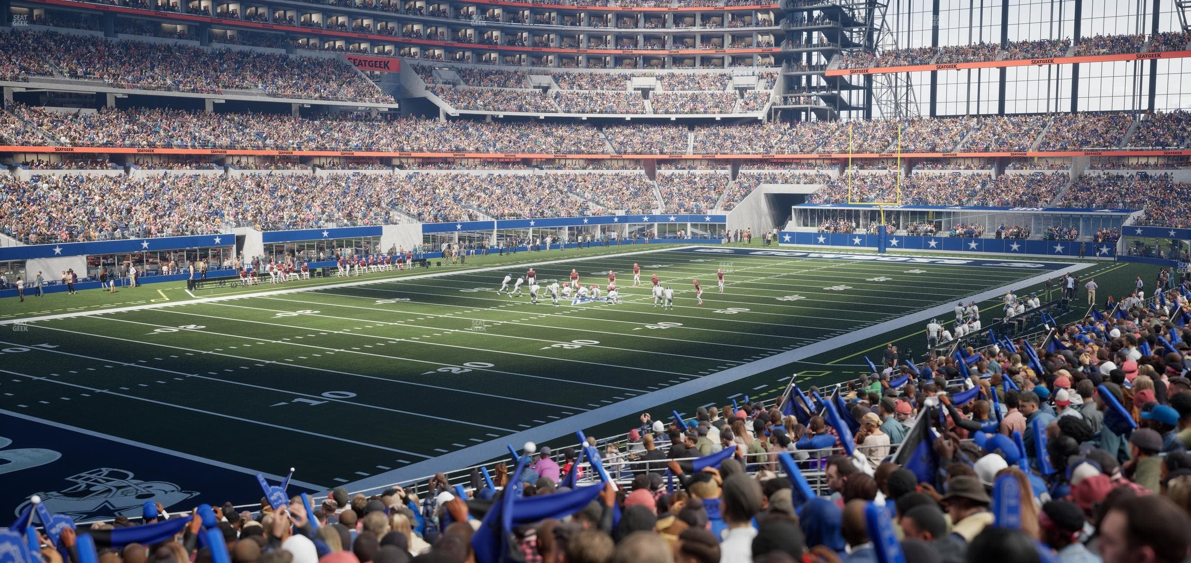 AT&T Stadium - Section 119 Seat View