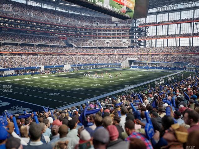 AT&T Stadium - Section 119 Seat View AT&T Stadium - Section 119 Seat View