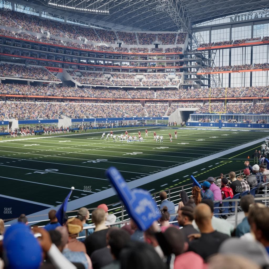 AT&T Stadium - Section 119 Seat View
