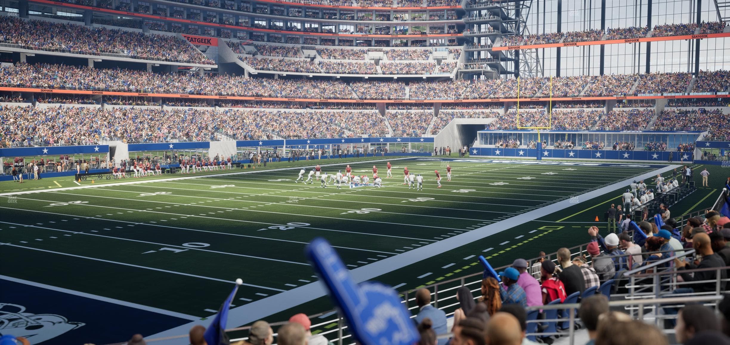 AT&T Stadium - Section 119 Seat View