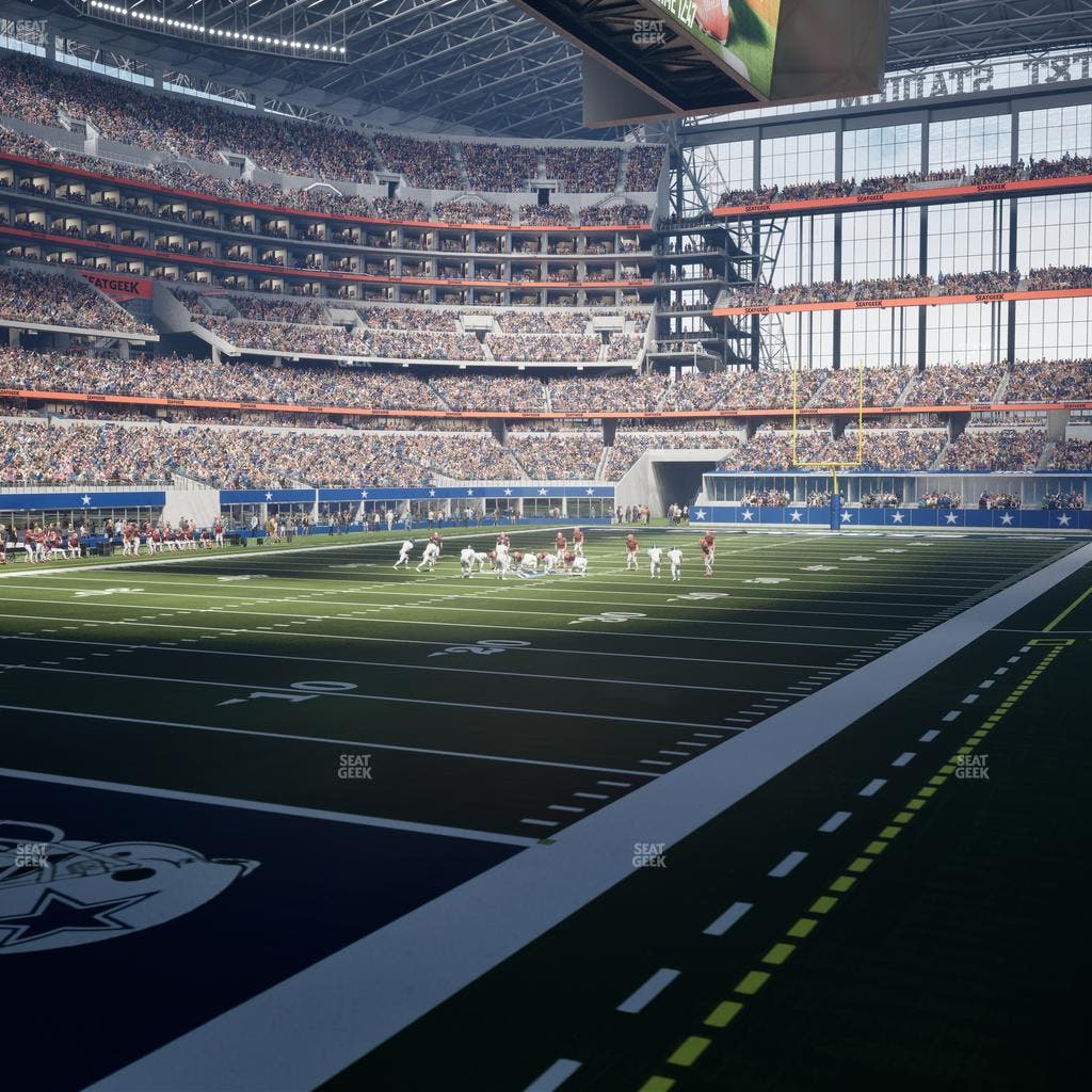 AT&T Stadium - Section 120 Seat View
