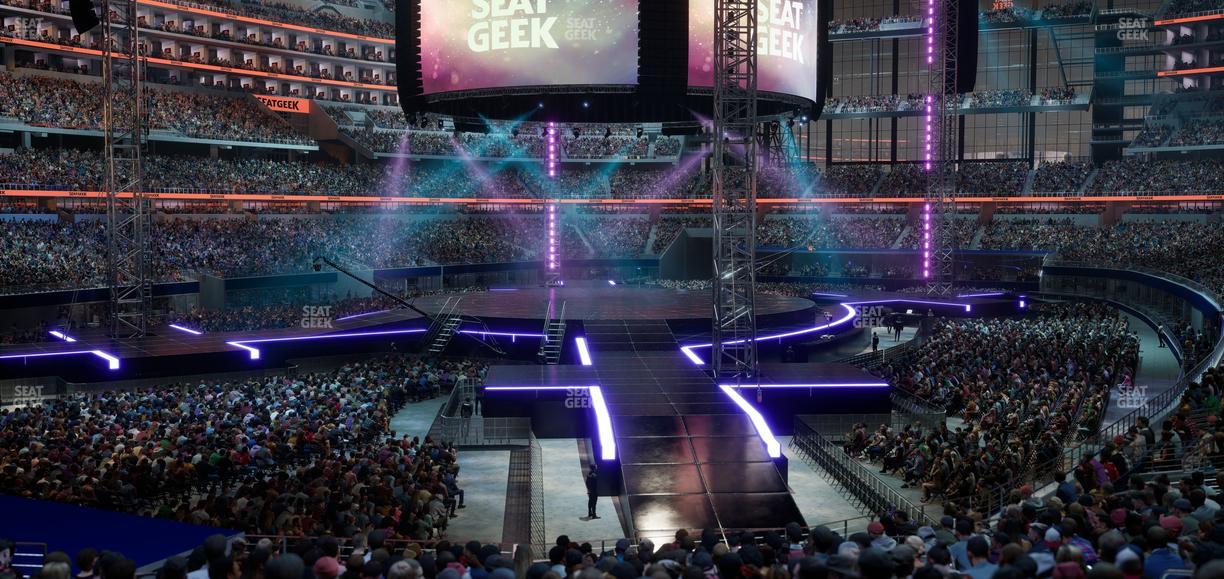 AT&T Stadium - Section 120 Seat View