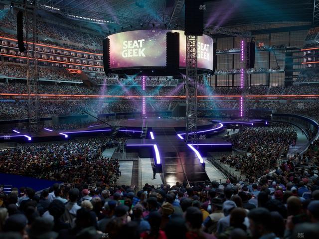 AT&T Stadium - Section 120 Seat View