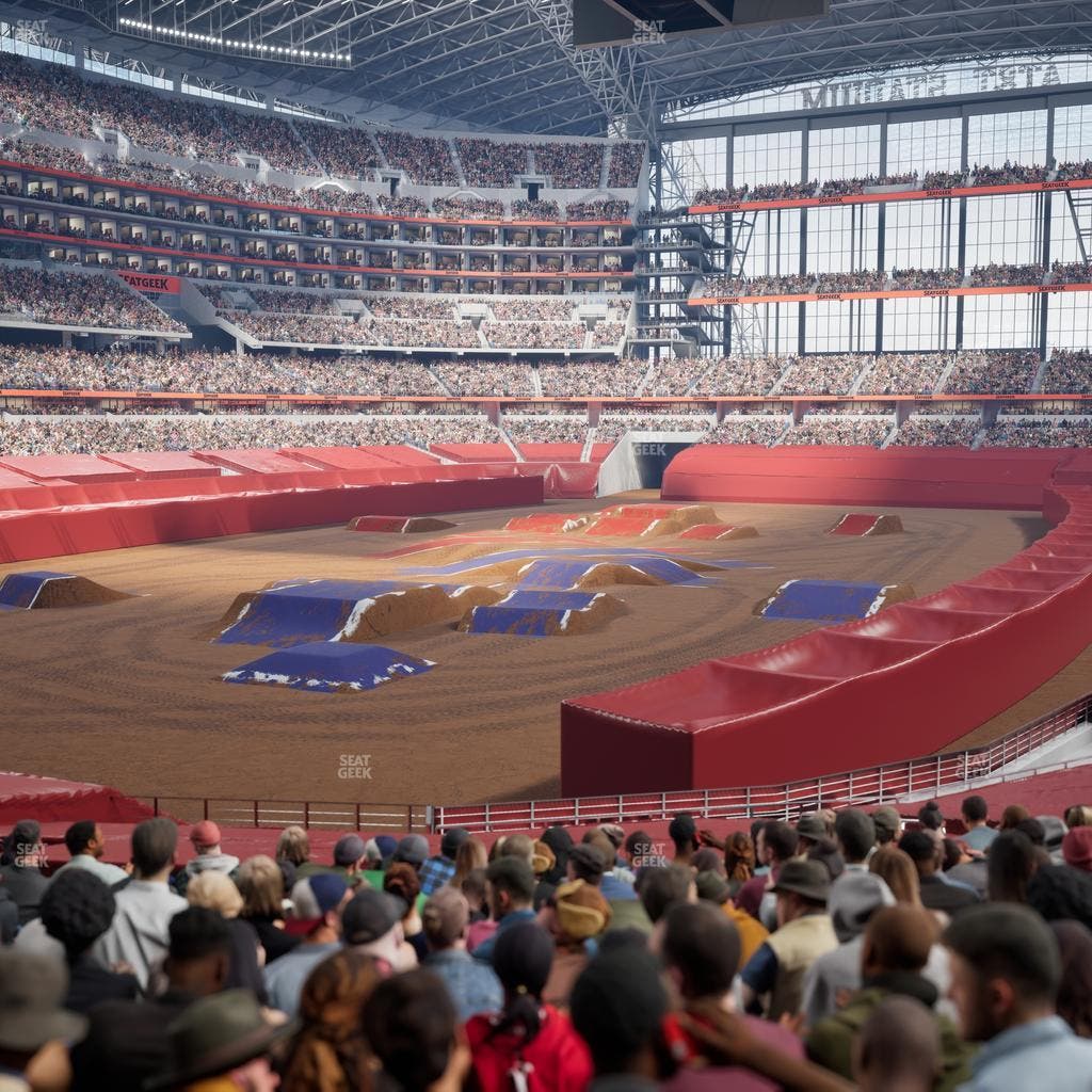 AT&T Stadium - Section 120 Seat View
