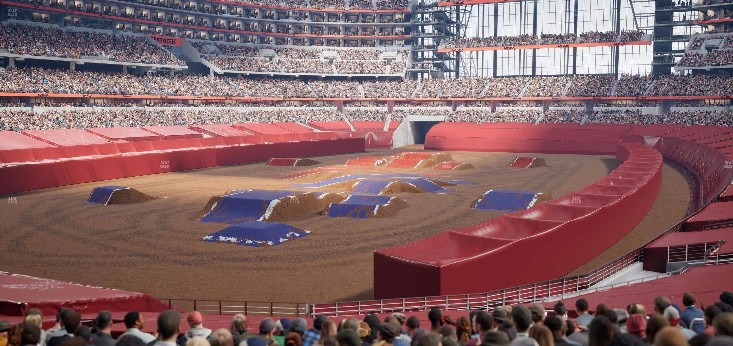 AT&T Stadium - Section 120 Seat View